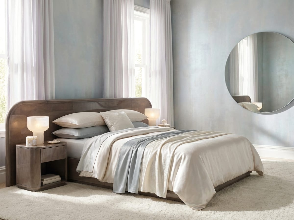 A bedroom in the The Dreamer palette