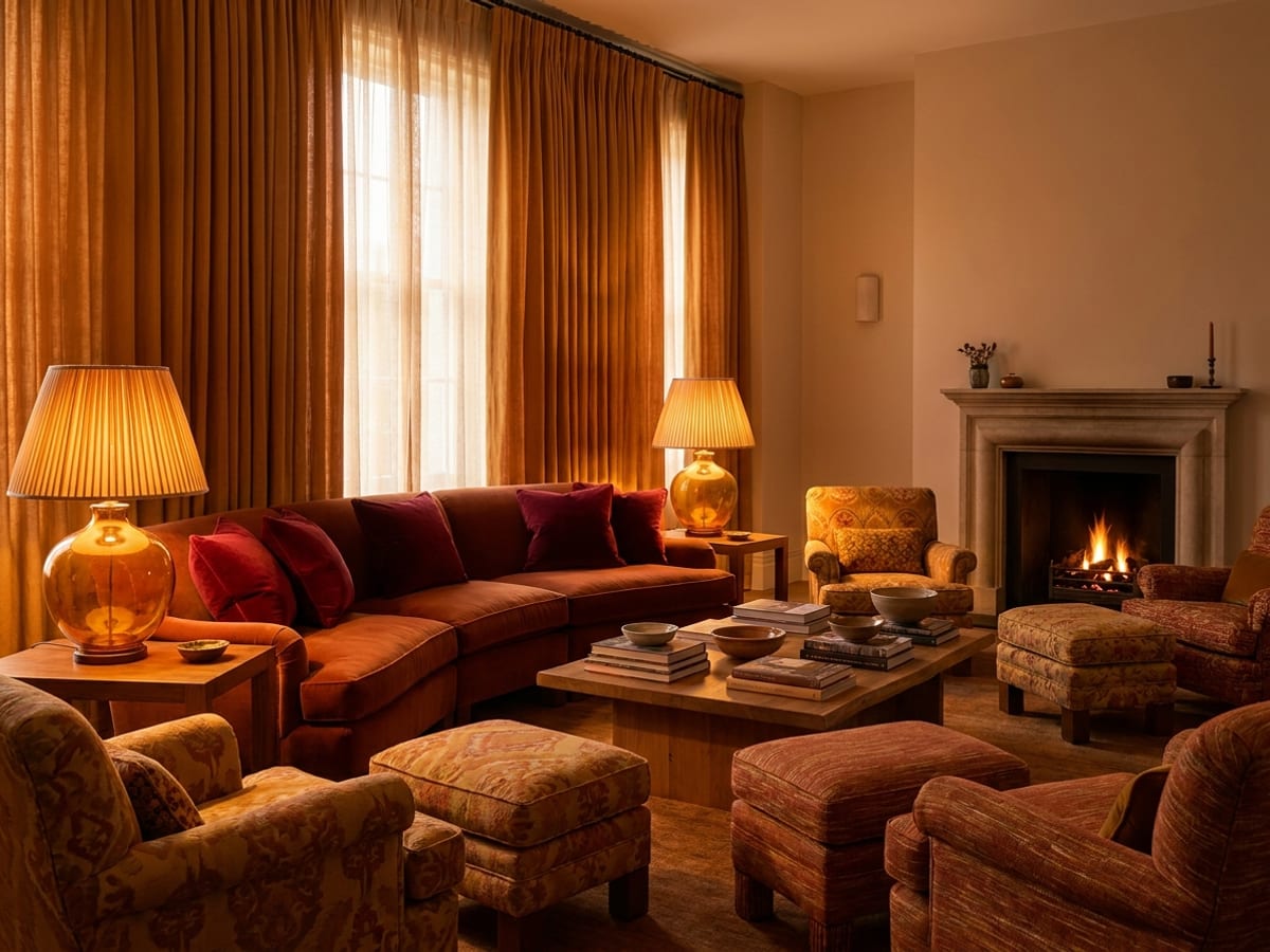 A living room in the The Host palette